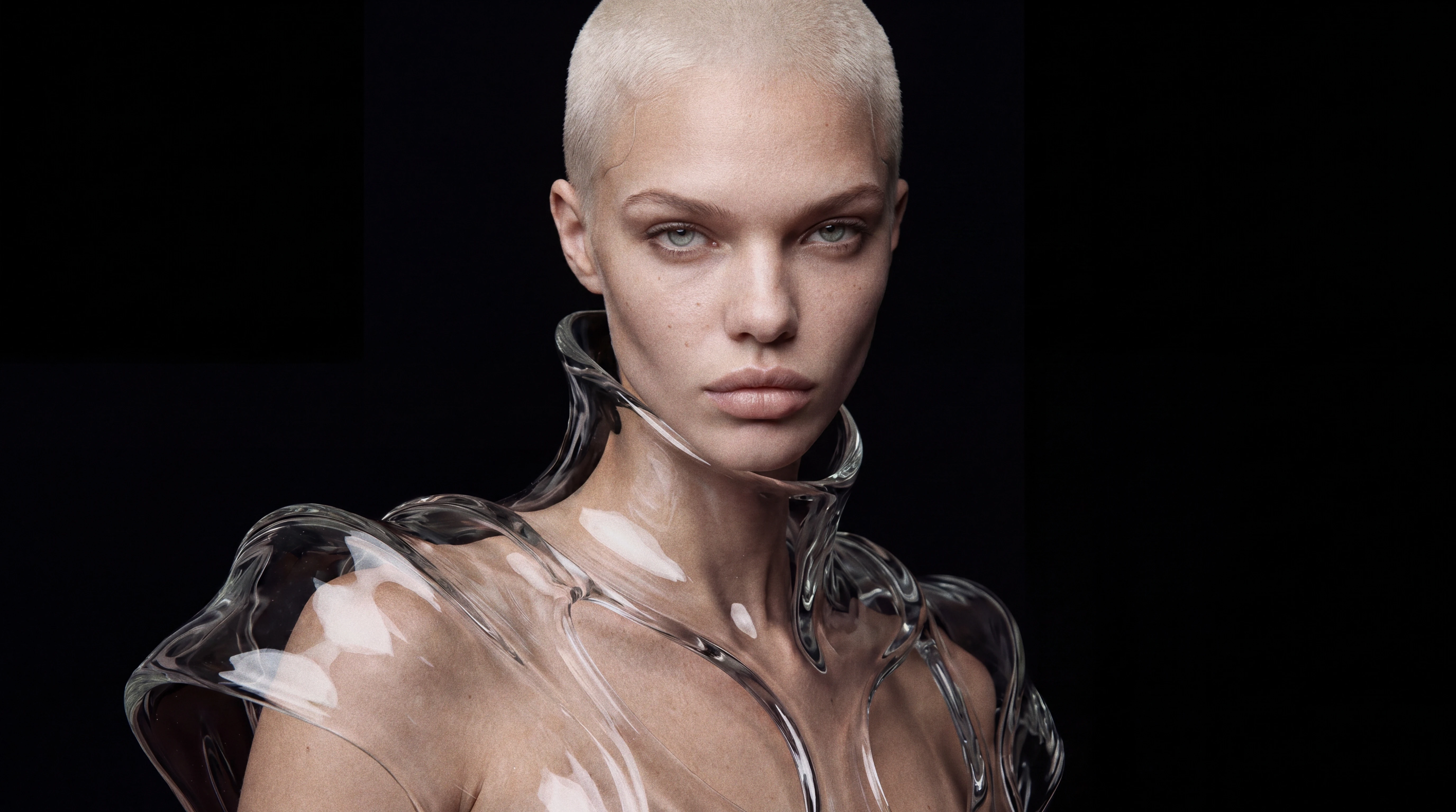 Director's Cut futuristic luxury fashion still